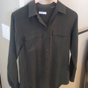 Equipment Signature Silk Shirt (Slim Fit)